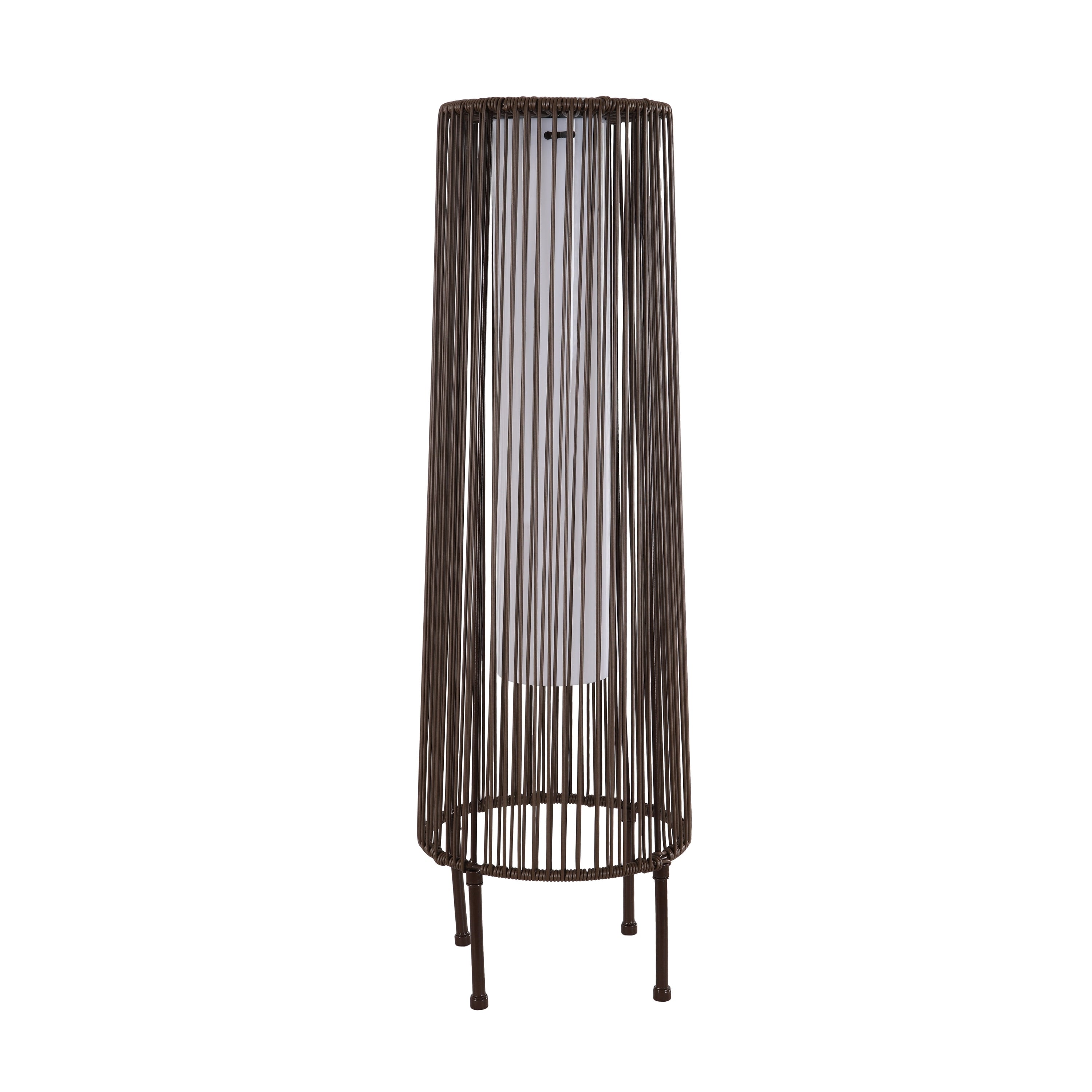 Lot de 2 lampadaires solaires d'extérieur