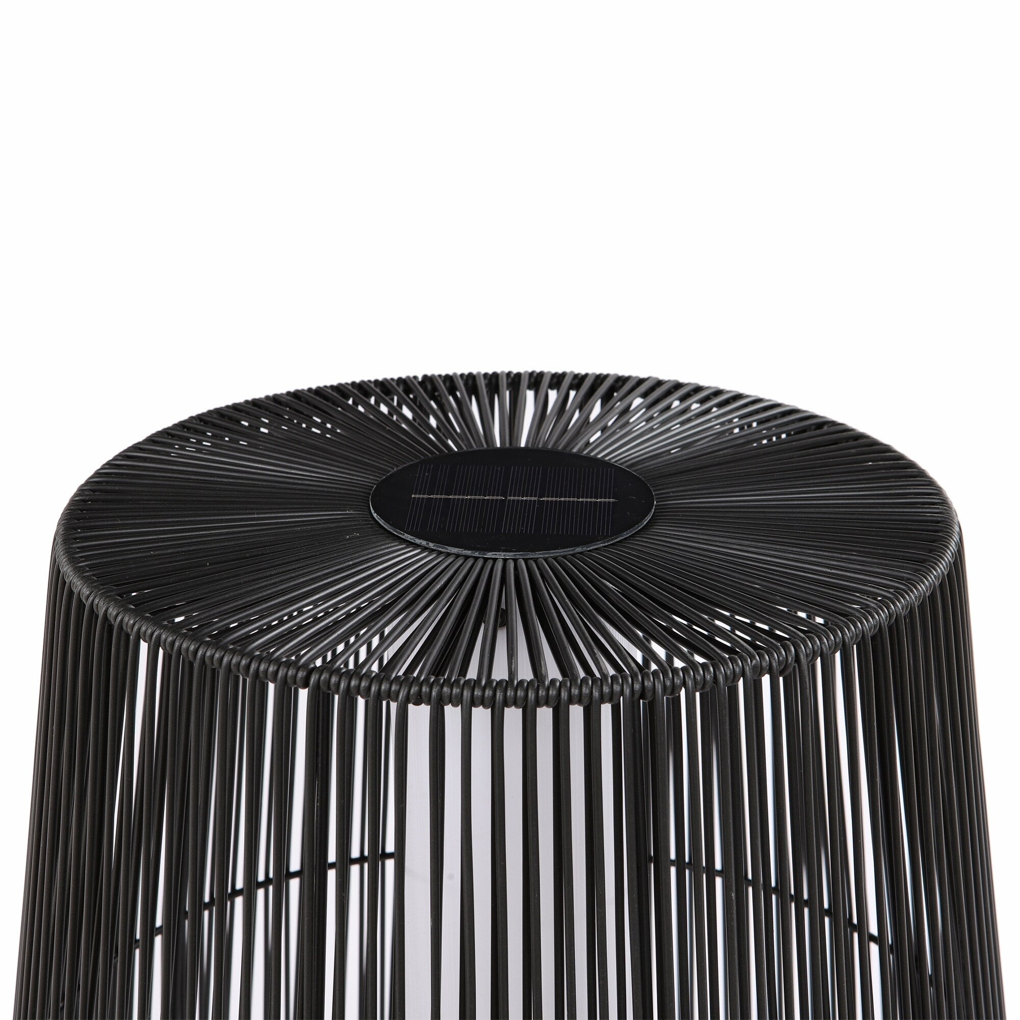 Lot de 2 lampadaires solaires d'extérieur