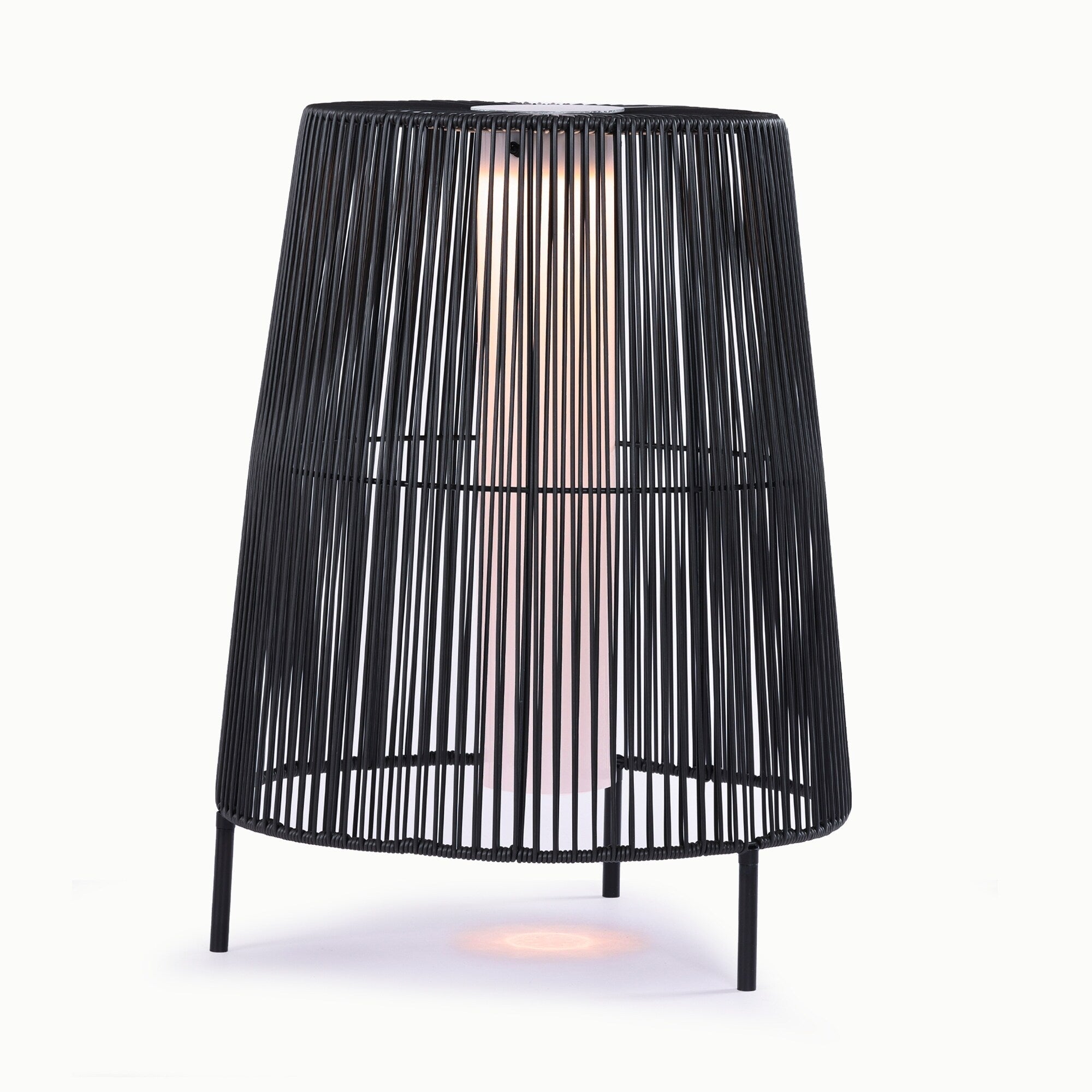 Lot de 2 lampadaires solaires d'extérieur