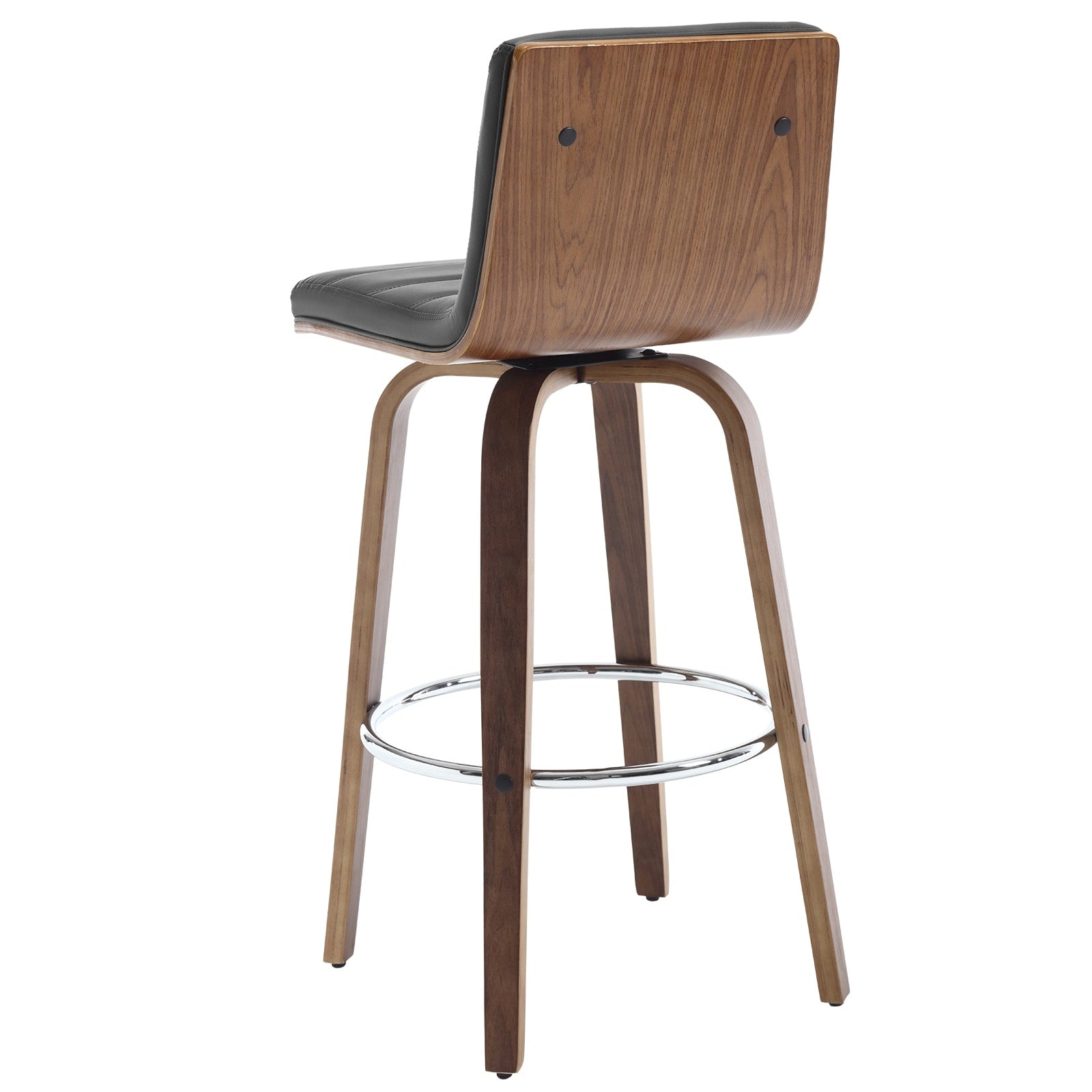 Tabourets de bar/comptoir pivotants en similicuir 26/29, lot de 2/3