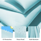 Parasol déporté suspendu à manivelle en acier de 10 pieds