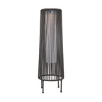 Lot de 2 lampadaires solaires d'extérieur