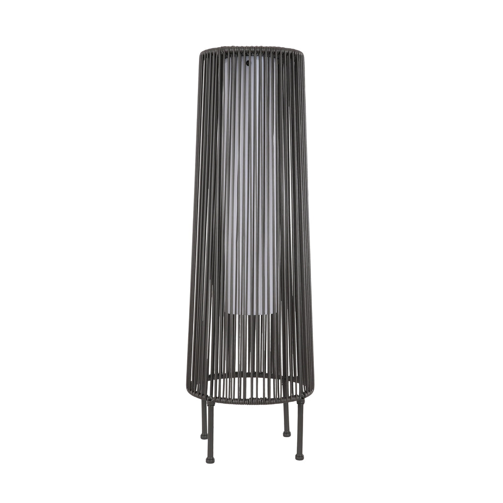 Lot de 2 lampadaires solaires d'extérieur