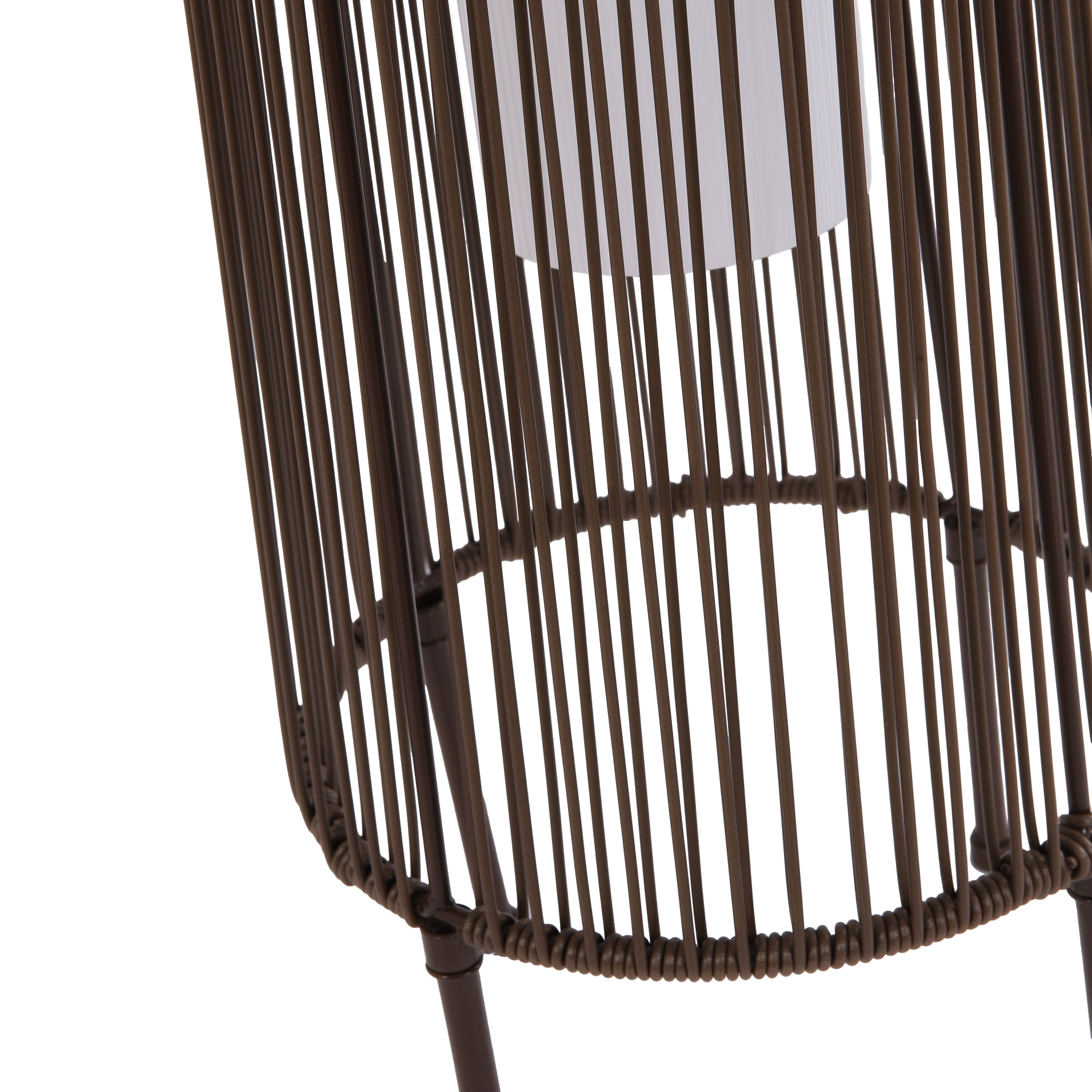 Lot de 2 lampadaires solaires d'extérieur