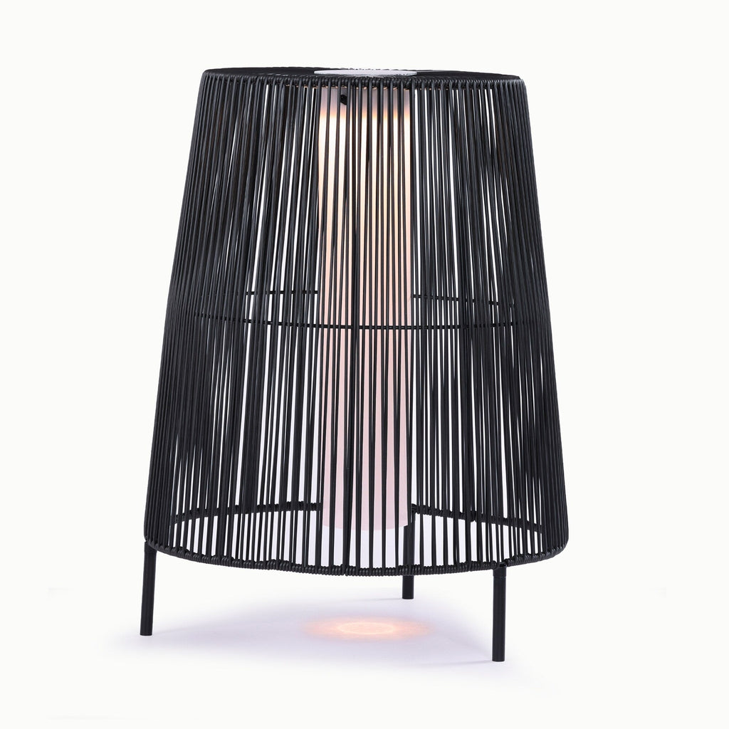 Lot de 2 lampadaires solaires d'extérieur