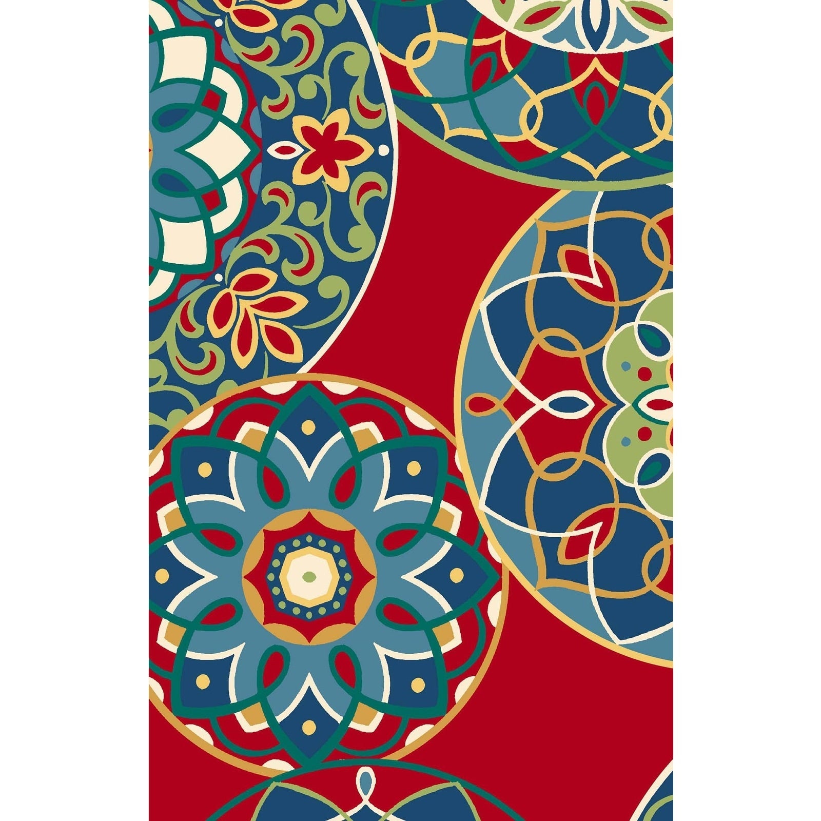 Coussins de chaise d'intérieur/extérieur à dossier arrondi de 19 pouces (ensemble de 4) - 19 x 19