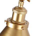 Lot de 2 appliques murales modernes à bras pivotant réglables et câblées