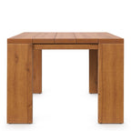 Ensemble de meubles de patio extérieur en bois d'acacia Tahoe 5 pièces