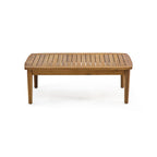 Ensemble de salon de jardin Willowbrook en bois d'acacia 4 places par Christopher Knight Home