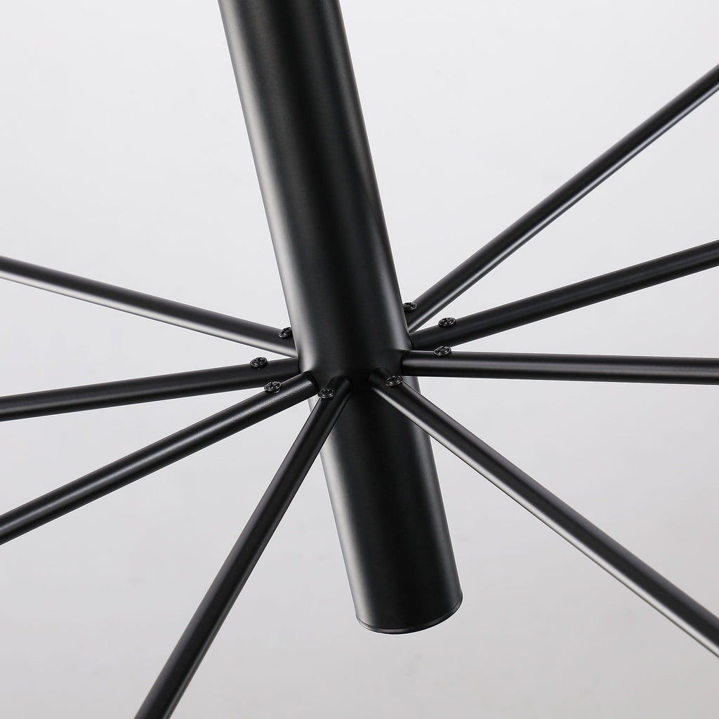 Lustre chandelier minimaliste à 15 lumières, 2 niveaux, design ancien - 48